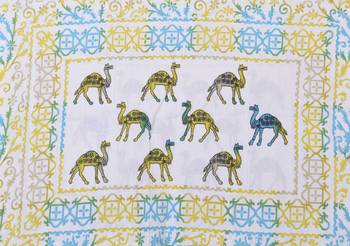 Grush Pure Cotton Printed Queen Size Bedsheet with 2 pillow covers 3