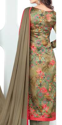 Mehendi digital print satin salwar 2