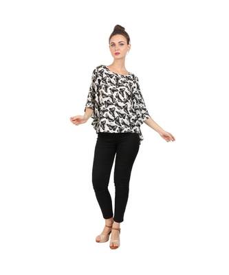 multicolor plain crepe tops 1