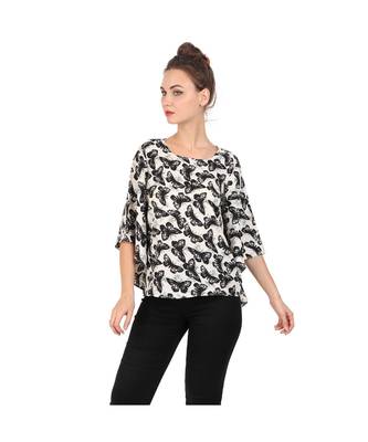 multicolor plain crepe tops 2