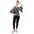 multicolor plain crepe tops