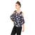 multicolor plain crepe tops