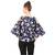 multicolor plain crepe tops