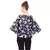 multicolor plain crepe tops