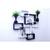 multicolor WALL rack shelf set of 6 interscting wall shelves