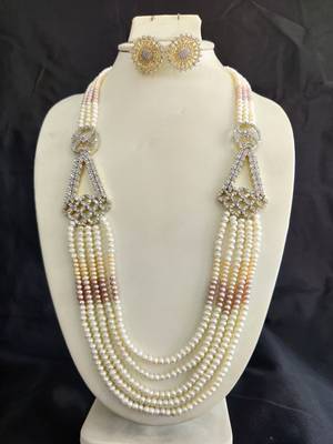 White pearl necklace-sets 1