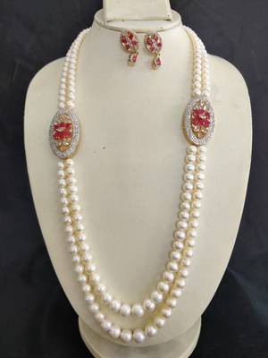 White pearl necklace-sets 1
