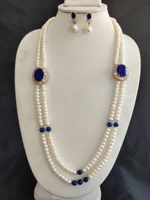 White pearl necklace-sets 1