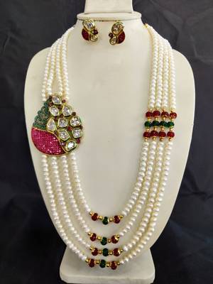 White pearl necklace-sets 1