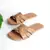 Beige Spike Flats