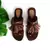 Brown Snake Print Flats