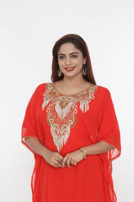 Dubai Kaftan Women Dress Long Gown Farasha Wear Jalabiya Islamic dress Magribi wear 1