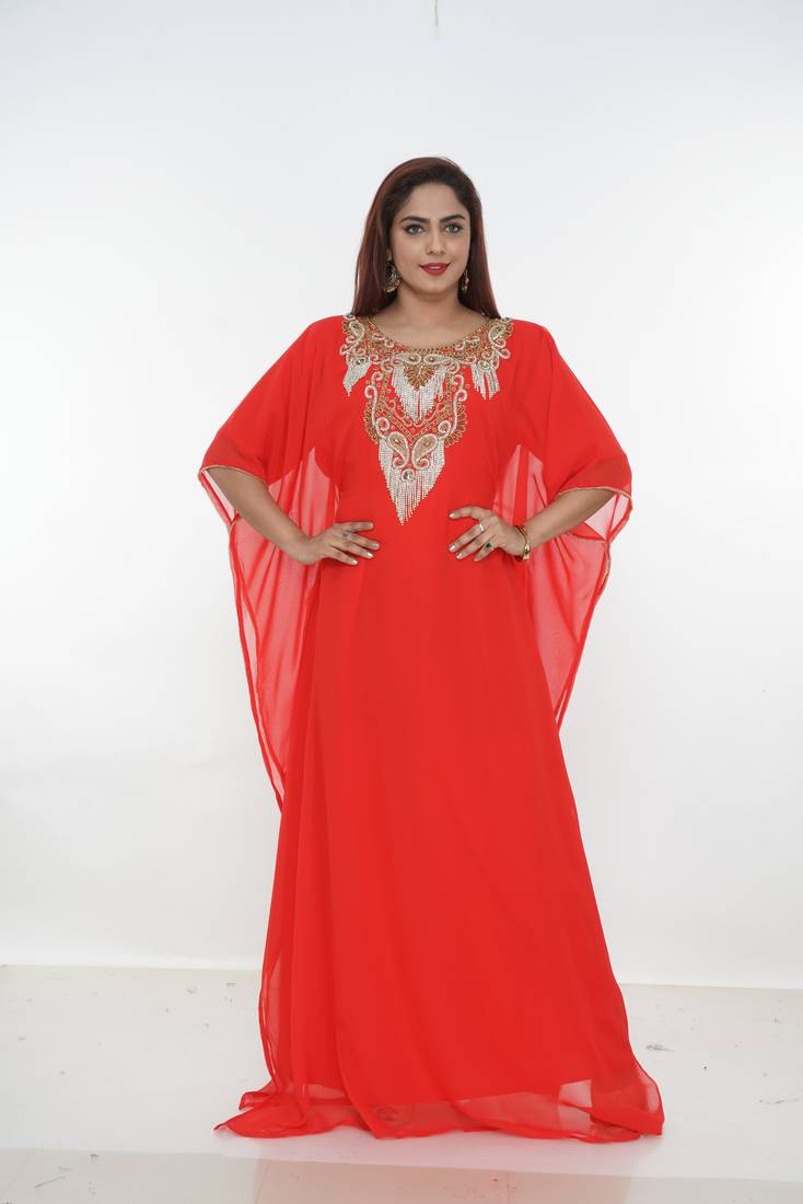 Dubai Kaftan Women Dress Long Gown Farasha Wear Jalabiya Islamic dress Magribi wear
