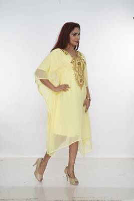 Dubai Kaftan Women Dress Long Gown Farasha Wear Jalabiya Islamic dress Magribi wear 3