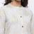 Women's  Grey Cotton Gold Printed A-line Kurta