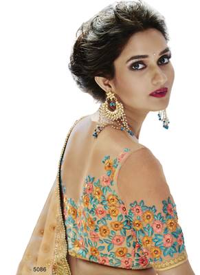 Green Coloured Dupion Silk Embroidered Lehenga Choli With Dupatta 2