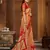 Yellow woven banarasi saree with blouse