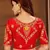 Yellow woven banarasi saree with blouse