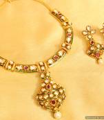 Multicolor Swarovski Crystal necklace-sets