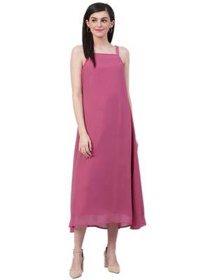 Grey printed cotton long-kurtis 3
