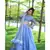 Gray Mirror crop-top style lahenga choli