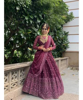 Bit Colour Lahenga Choli Lakhnavi 2