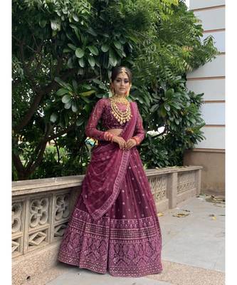 Bit Colour Lahenga Choli Lakhnavi 3