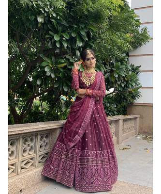 Bit Colour Lahenga Choli Lakhnavi 4