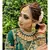 Green Colour Bridal Lahenga Choli Heavy Work