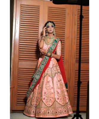 Maroon Bridal Lahenga Choli For Wedding Wear 2