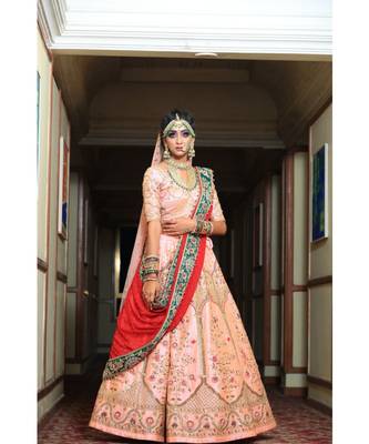 Maroon Bridal Lahenga Choli For Wedding Wear 4