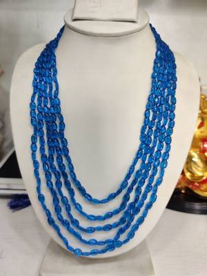 Blue jade necklaces 1