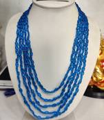 Blue jade necklaces
