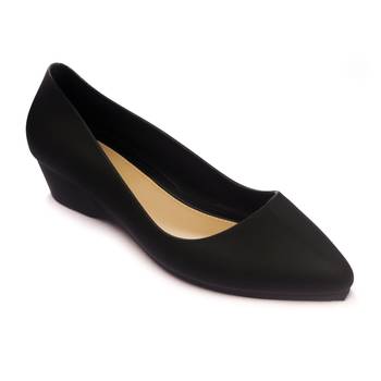 TRENDS & TRADES Black High Heeled Shoes For Women 1
