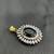 Gold Plated American diamond Pendant Set For Women