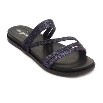 TRENDS & TRADES Black Flip Flops Sandal For Women 1