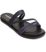 TRENDS & TRADES Black Flip Flops Sandal For Women