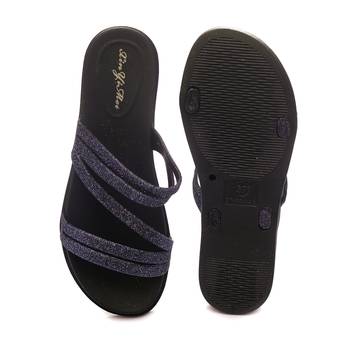 TRENDS & TRADES Black Flip Flops Sandal For Women 5