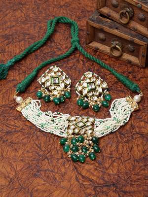 Green diamond jewellery-combo 1