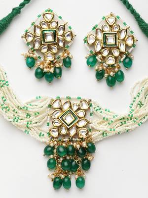 Green diamond jewellery-combo 2