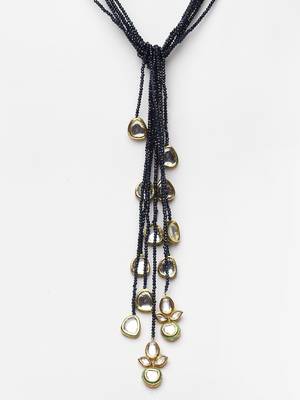 Blue pearl necklaces 2