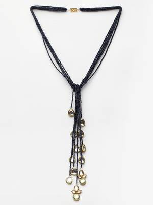 Blue pearl necklaces 3