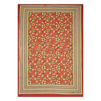 Grush 100% Cotton Jaipuri Print Single Bedsheet 2