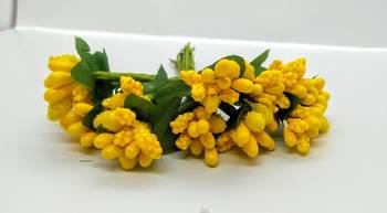 Yellow hair-accessories 1