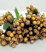 Gold hair-accessories