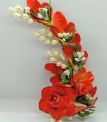 Orange hair-accessories