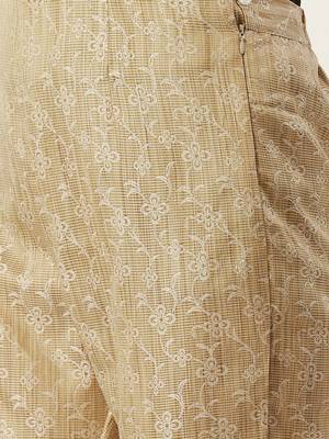 Pinksky Gold plain polyester trousers 5