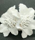 White hair-accessories