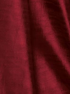 Maroon embroidered silk saree with blouse 5