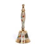 Brass Hand Held Musical Puja Bell